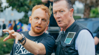 Art directing actor Robert Patrick (Terminator 2, X-files, Scorpion)